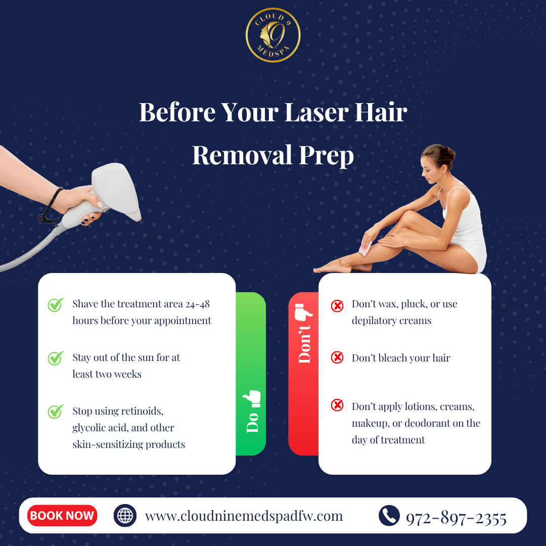 Before Your Laser Hair Removal Prep