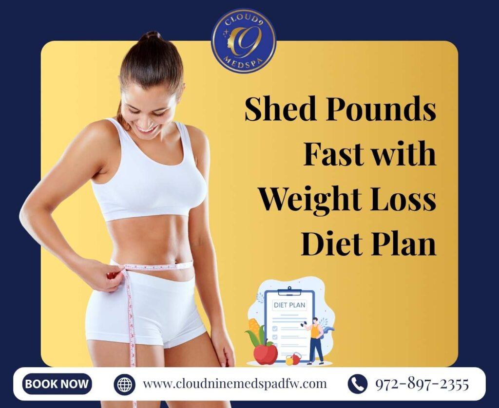 Shed Pounds Fast with Weight Loss Diet Plan