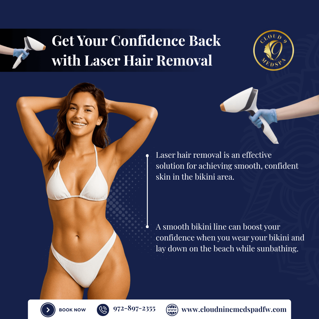 Get Your Confidence Back with Laser Hair Removal in Fort Worth, TX