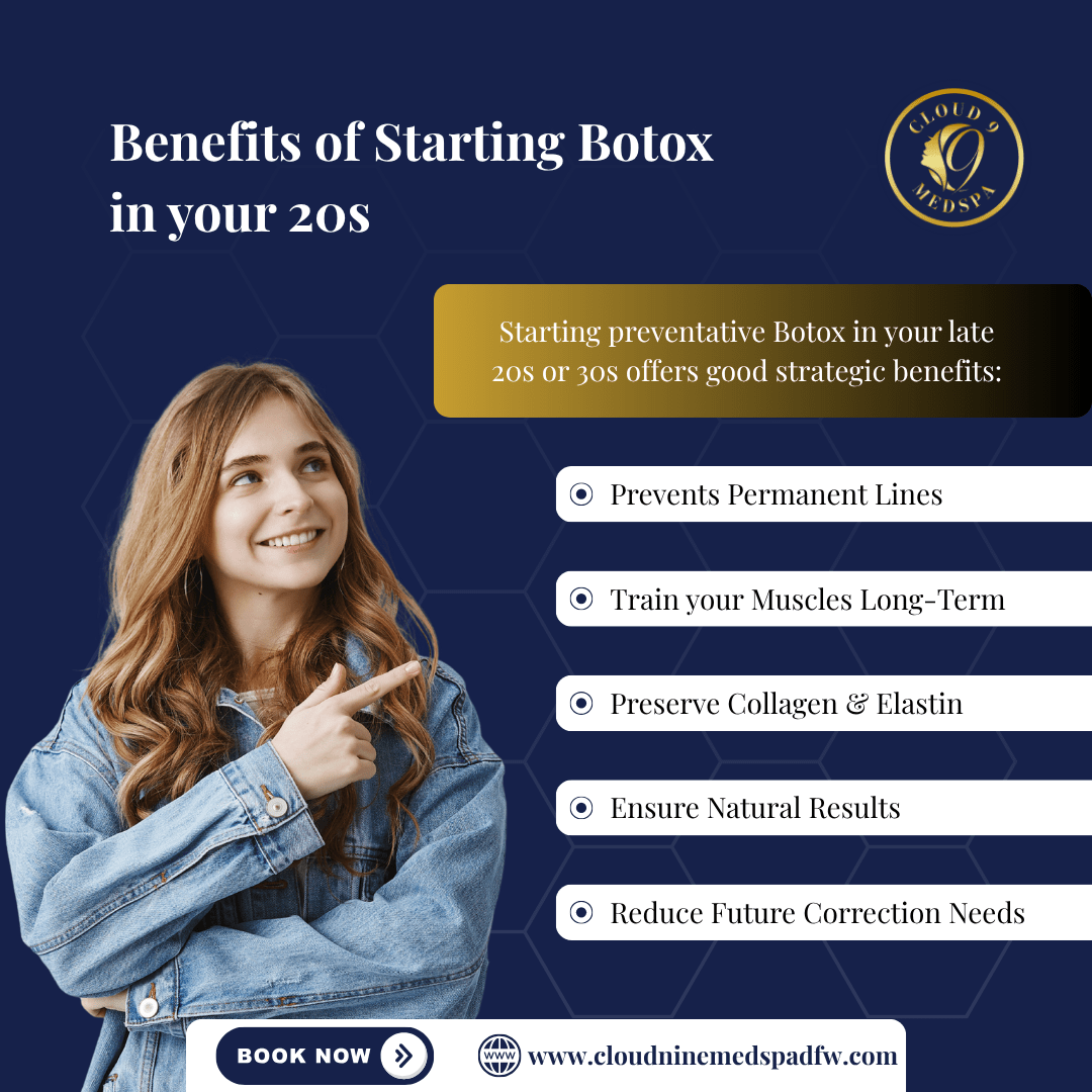 Benefits of Starting Botox Injection in your 20s
